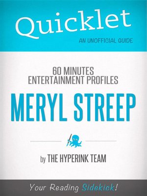 cover image of Quicklet on 60 Minutes Entertainment Profiles